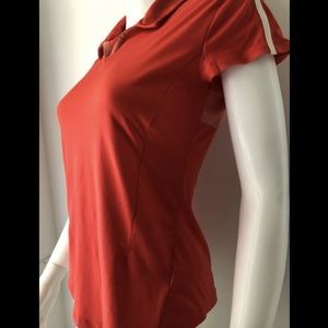 Adidas Climalite Women’s Top Shirt Golf Orange S